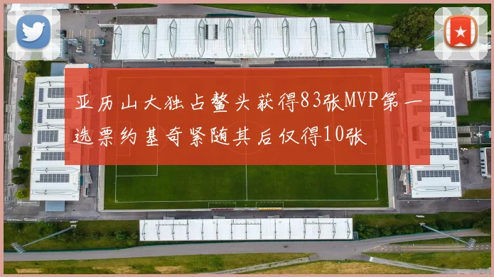 亚历山大独占鳌头获得83张MVP第一选票约基奇紧随其后仅得10张